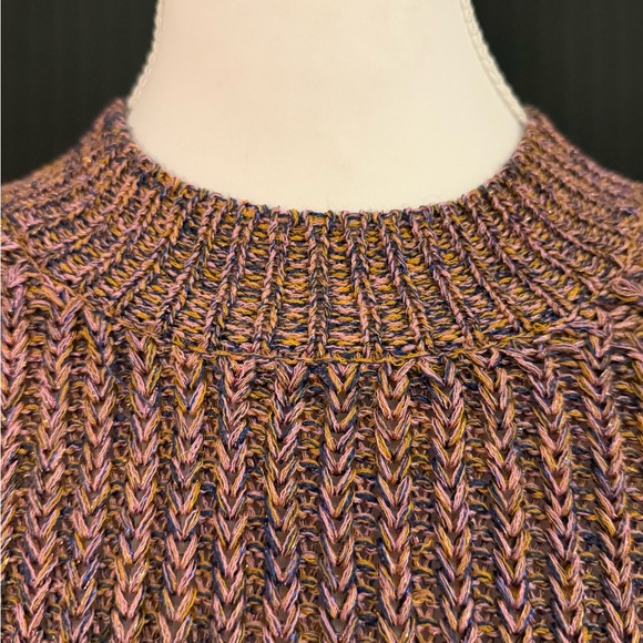 MINKPINK Pink and Brown Knit Sweater - Picture 6 of 8